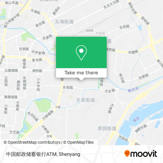 中国邮政储蓄银行ATM map