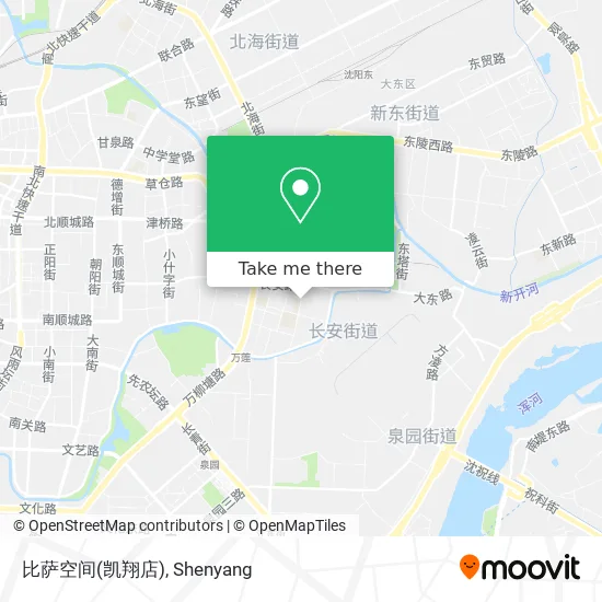 比萨空间(凯翔店) map
