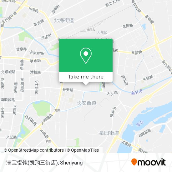 满宝馄饨(凯翔三街店) map