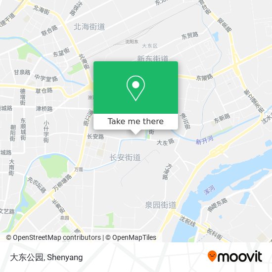 大东公园 map