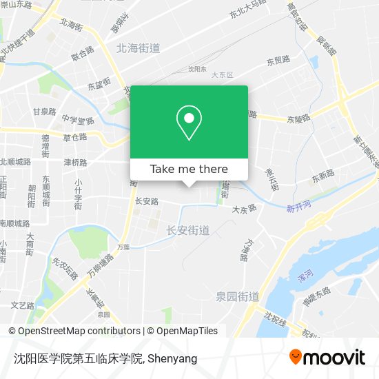 沈阳医学院第五临床学院 map