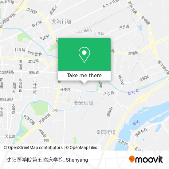 沈阳医学院第五临床学院 map
