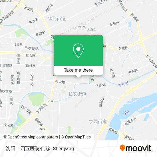 沈阳二四五医院-门诊 map