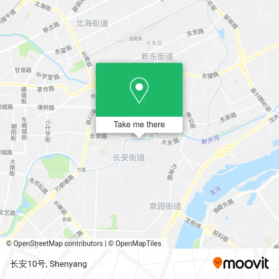 长安10号 map