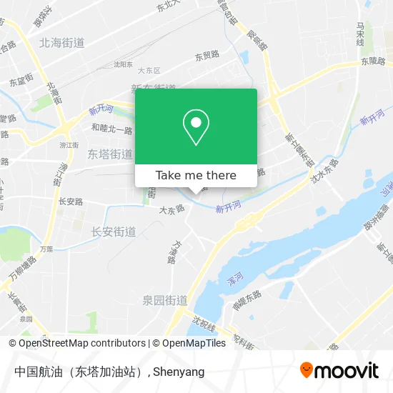 中国航油（东塔加油站） map