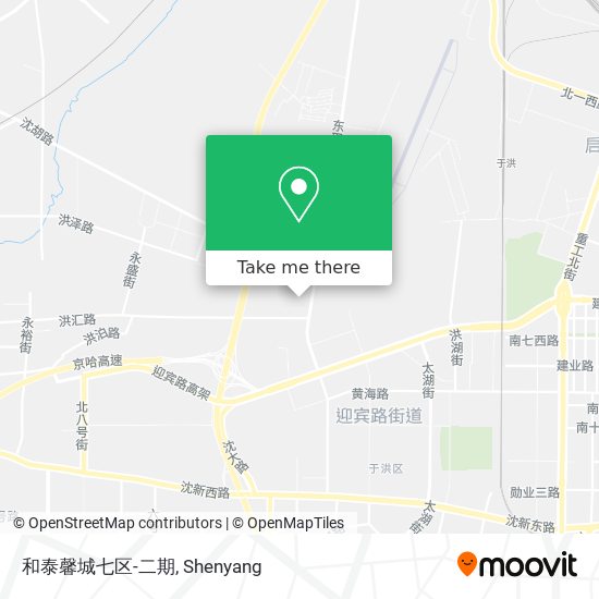 和泰馨城七区-二期 map