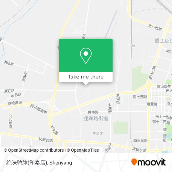 绝味鸭脖(和泰店) map
