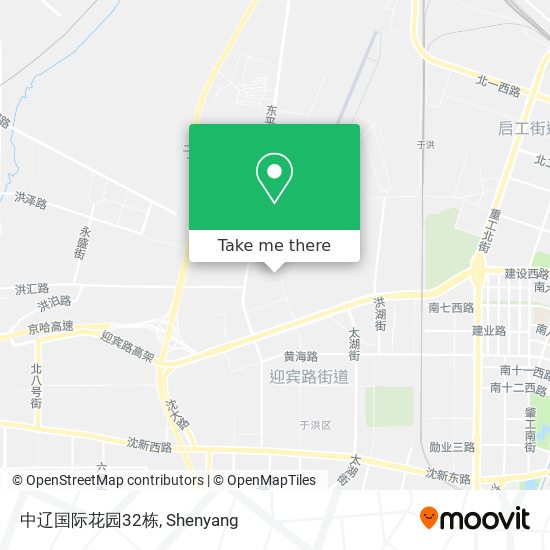 中辽国际花园32栋 map