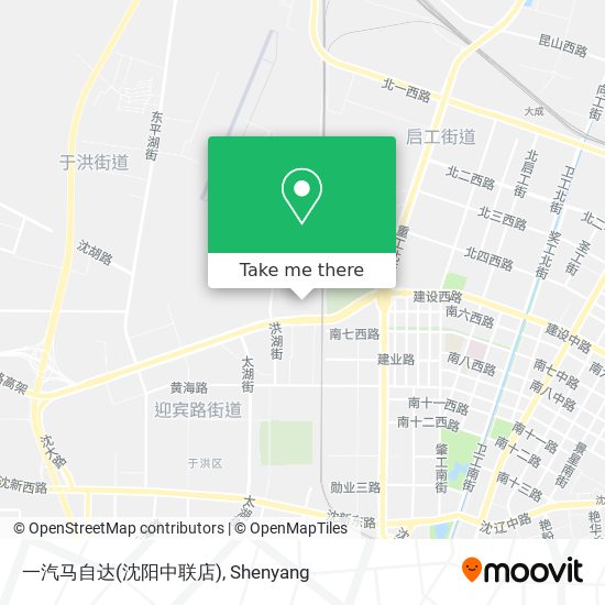 一汽马自达(沈阳中联店) map