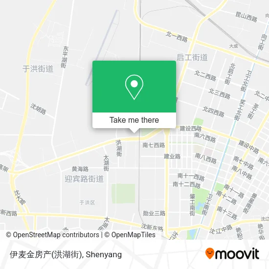 伊麦金房产(洪湖街) map