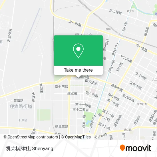 凯荣棋牌社 map