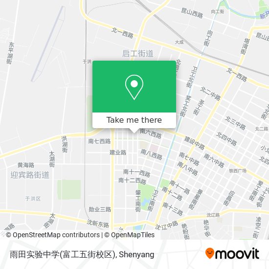 雨田实验中学(富工五街校区) map