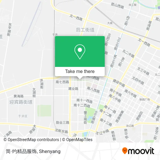 简·约精品服饰 map