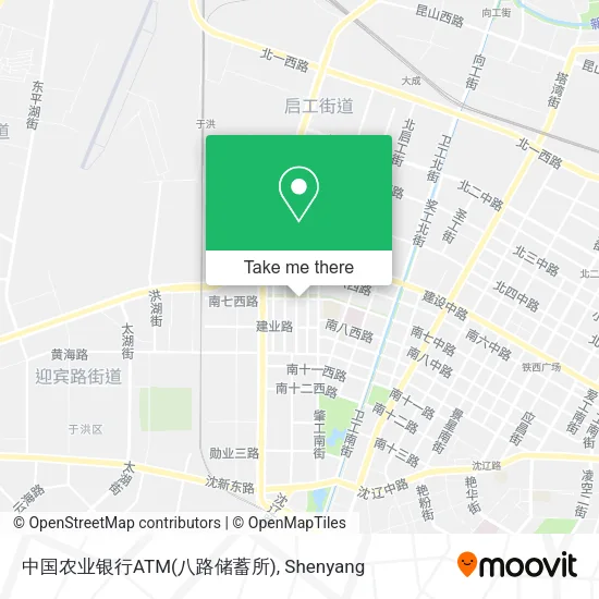 中国农业银行ATM(八路储蓄所) map