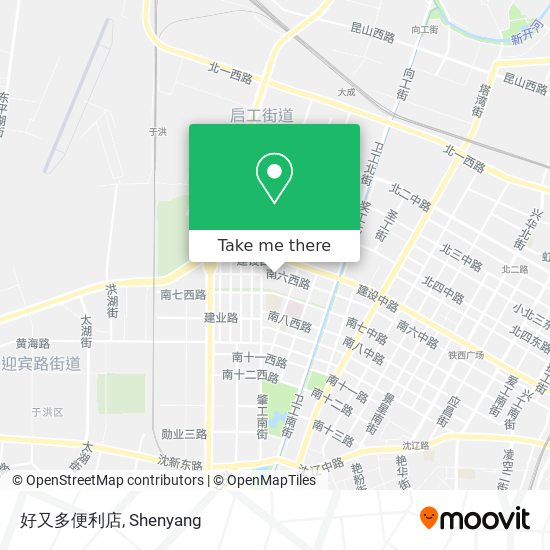 好又多便利店 map