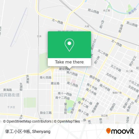 肇工小区-9栋 map