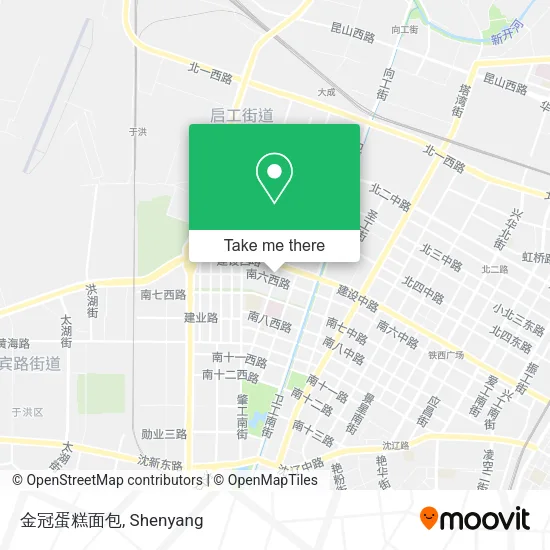 金冠蛋糕面包 map