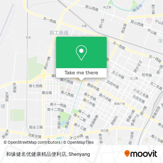 和缘健名优健康精品便利店 map