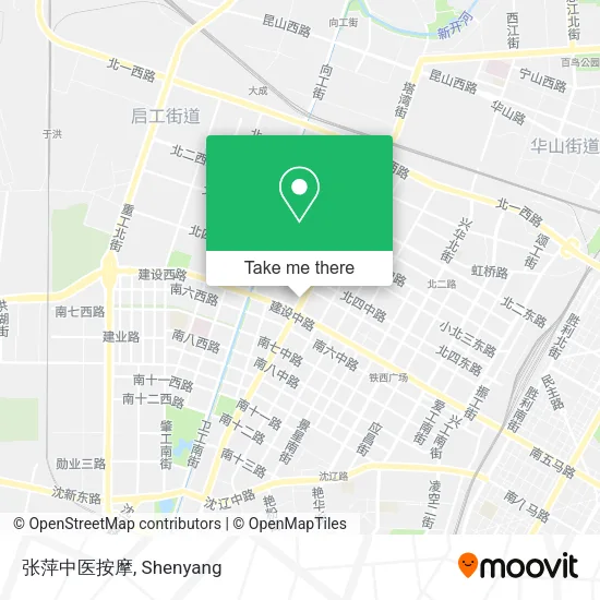 张萍中医按摩 map