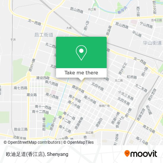 欧迪足道(香江店) map