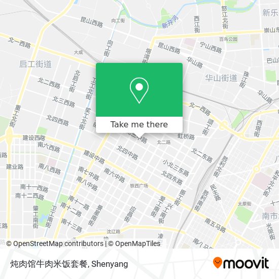 炖肉馆牛肉米饭套餐 map