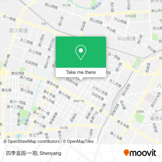 四季嘉园-一期 map