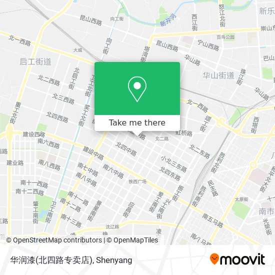 华润漆(北四路专卖店) map