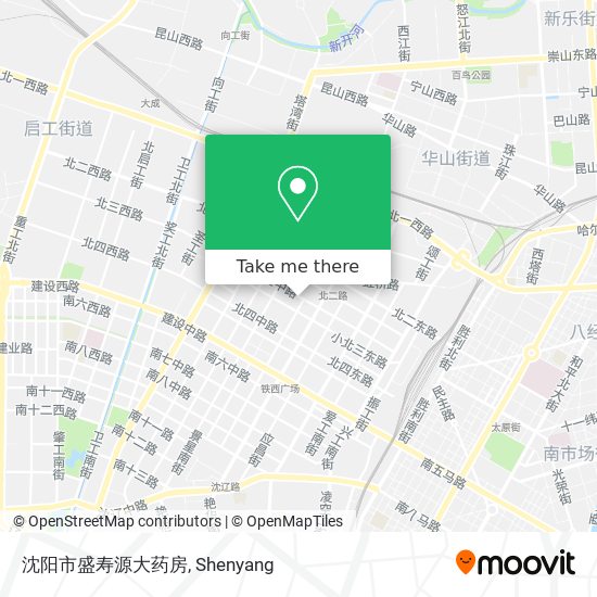 沈阳市盛寿源大药房 map
