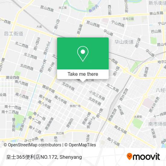 皇士365便利店NO.172 map