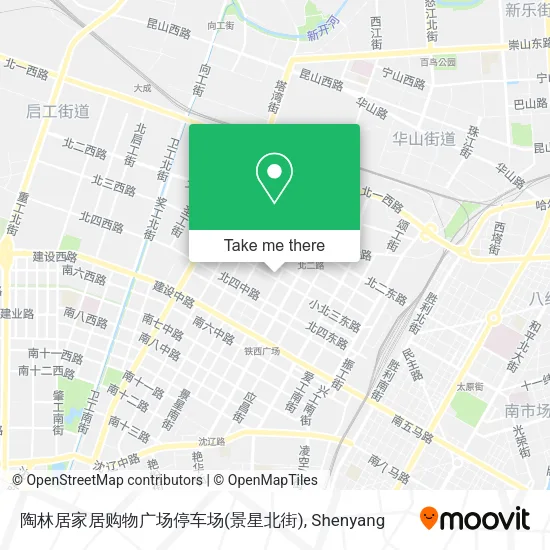 陶林居家居购物广场停车场(景星北街) map