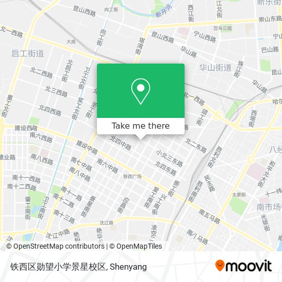 铁西区勋望小学景星校区 map