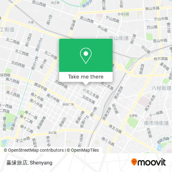 赢缘旅店 map