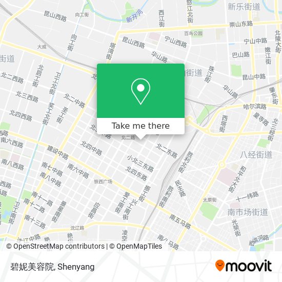 碧妮美容院 map