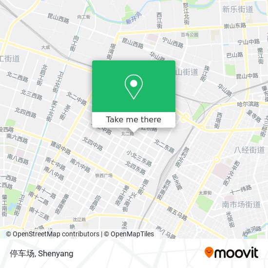 停车场 map