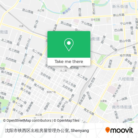 沈阳市铁西区出租房屋管理办公室 map