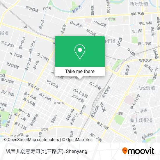 钱宝儿创意寿司(北三路店) map