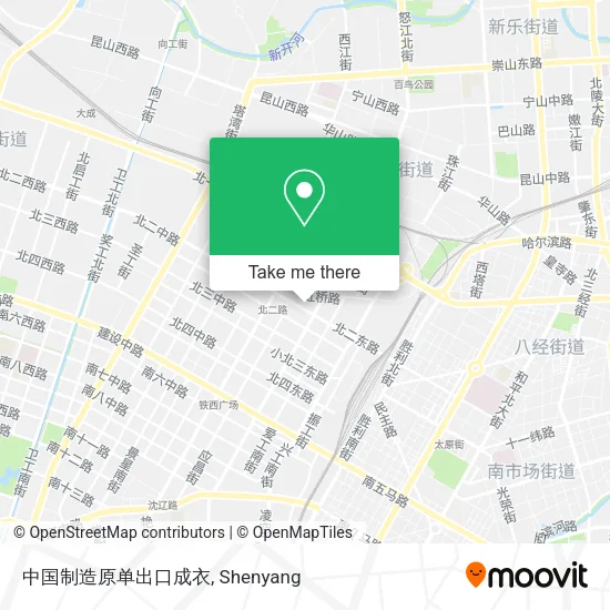 中国制造原单出口成衣 map