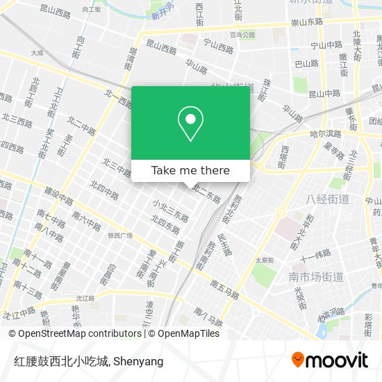 红腰鼓西北小吃城 map