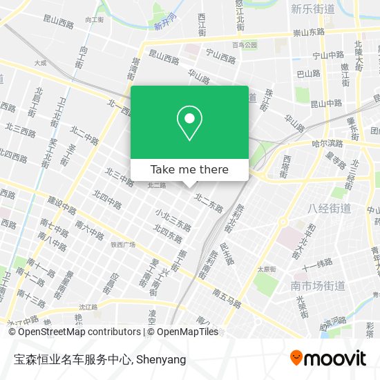 宝森恒业名车服务中心 map