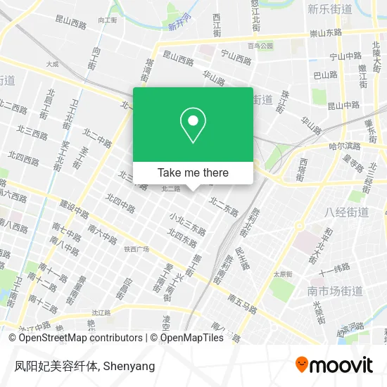 凤阳妃美容纤体 map