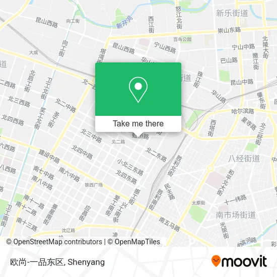 欧尚-一品东区 map