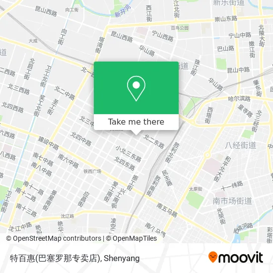 特百惠(巴塞罗那专卖店) map
