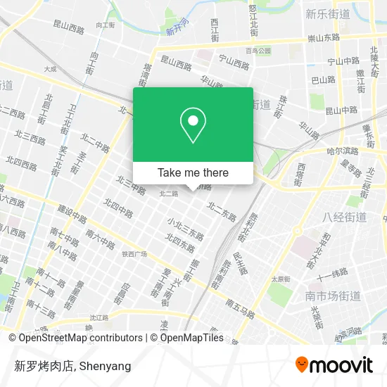 新罗烤肉店 map