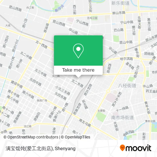 满宝馄饨(爱工北街店) map