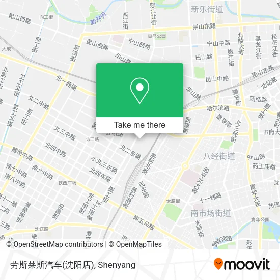 劳斯莱斯汽车(沈阳店) map