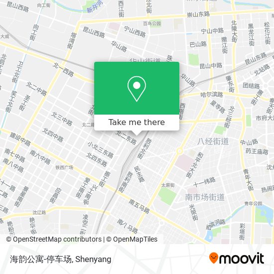 海韵公寓-停车场 map