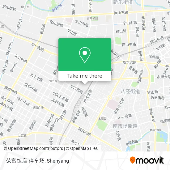 荣富饭店-停车场 map