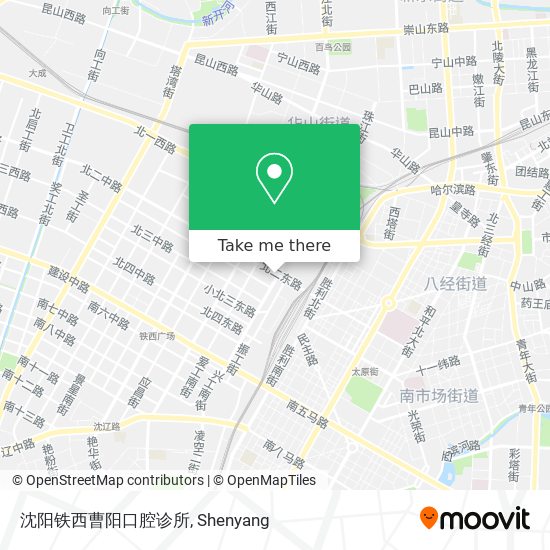沈阳铁西曹阳口腔诊所 map