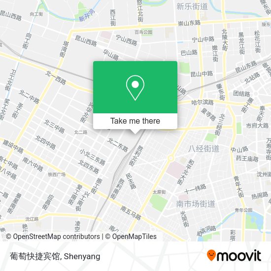 葡萄快捷宾馆 map