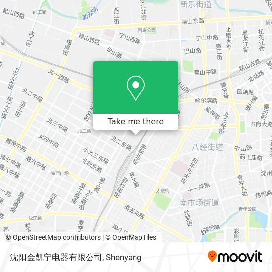 沈阳金凯宁电器有限公司 map